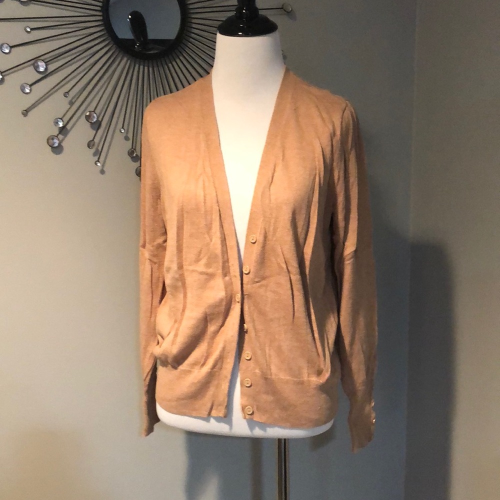 Khaki cardigan